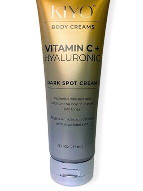 Vitamin C + Hyaluronic Dark Spot Cream — Gold, Gray